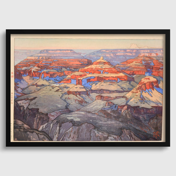 Hiroshi Yoshida — The Grand Canyon Giclee | Japanese Woodblock Print (Shin Hanga)