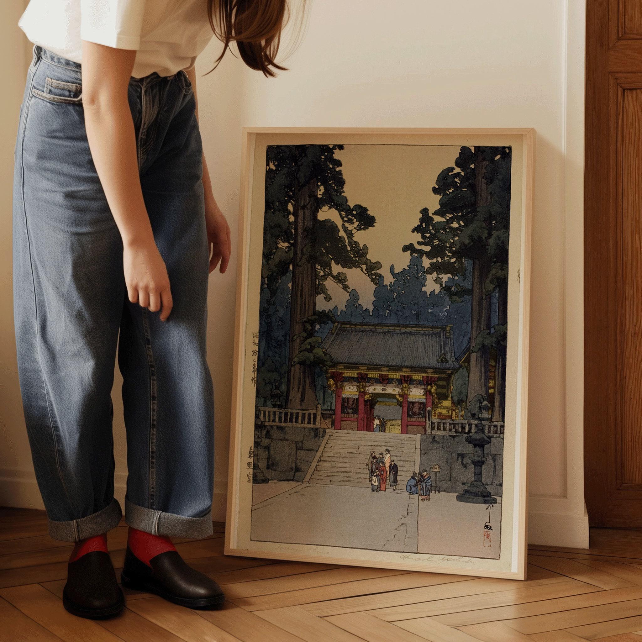 Hiroshi Yoshida Toshogu Shrine Print: Vintage Japanese Woodblock Art - 9ArtPrints