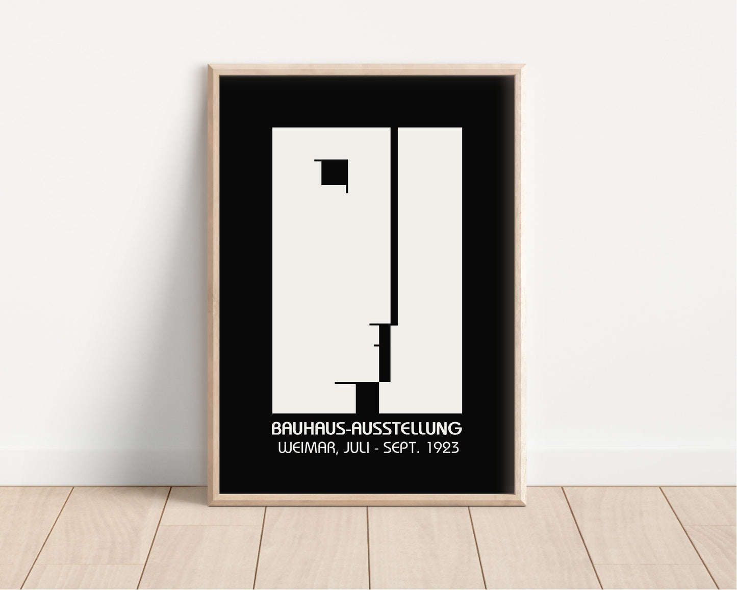 Bauhaus - Set of 2 Monochrome Faces Poster