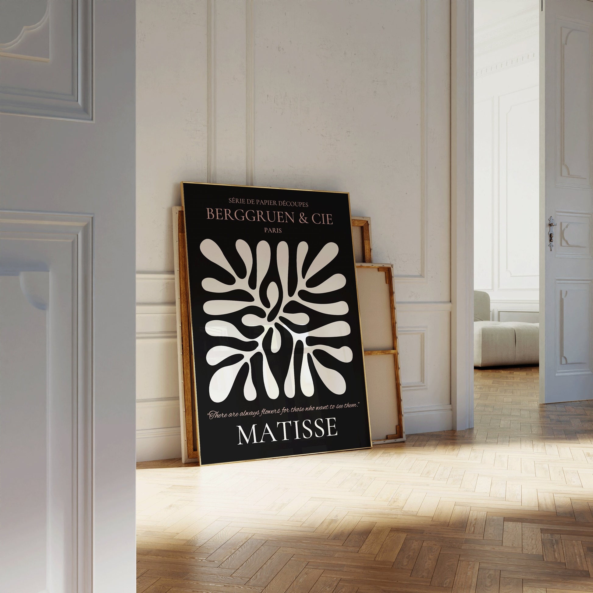Henri Matisse - Leaf Poster Berggruen Cie Monochrome
