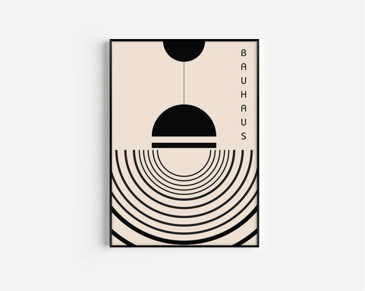 Bauhaus - 'The Lamp' Poster