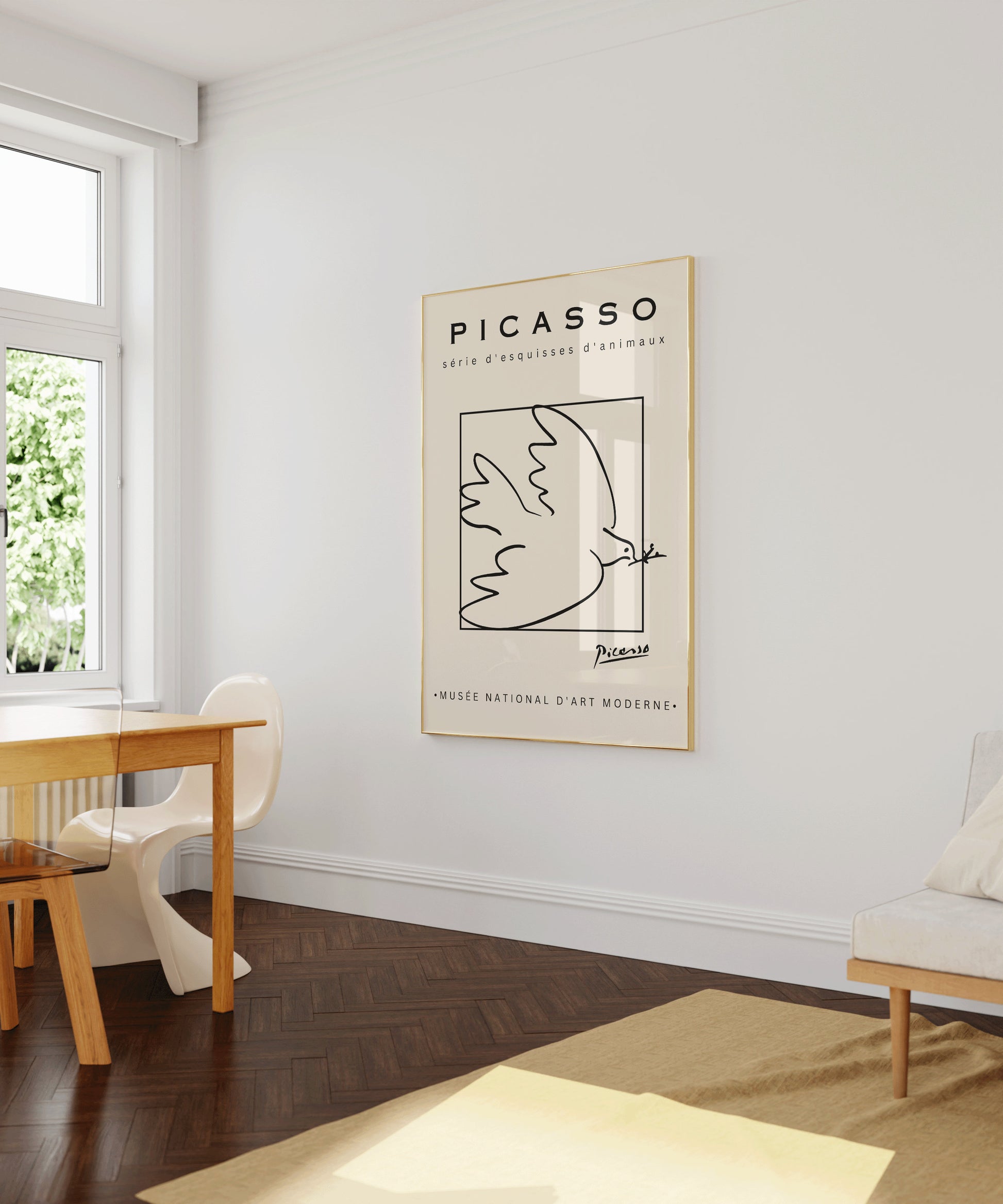 Pablo Picasso Dove Sketch