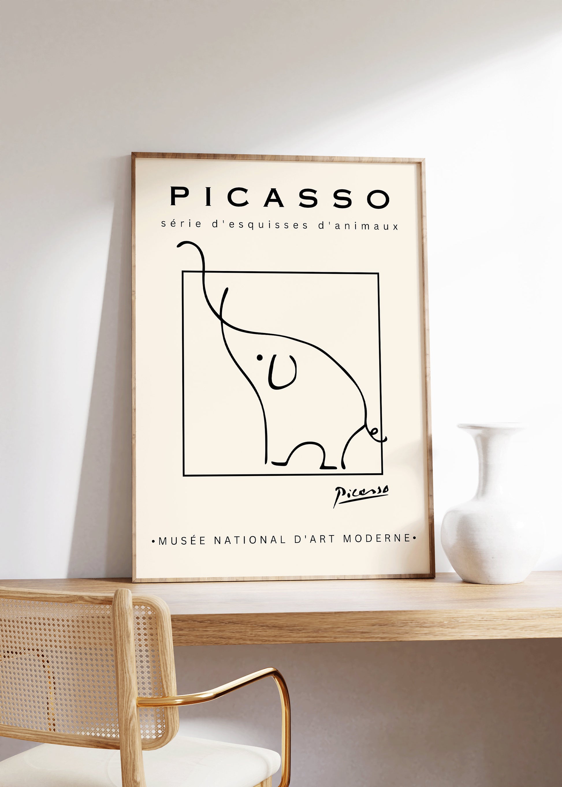 Pablo Picasso - Elephant Sketch