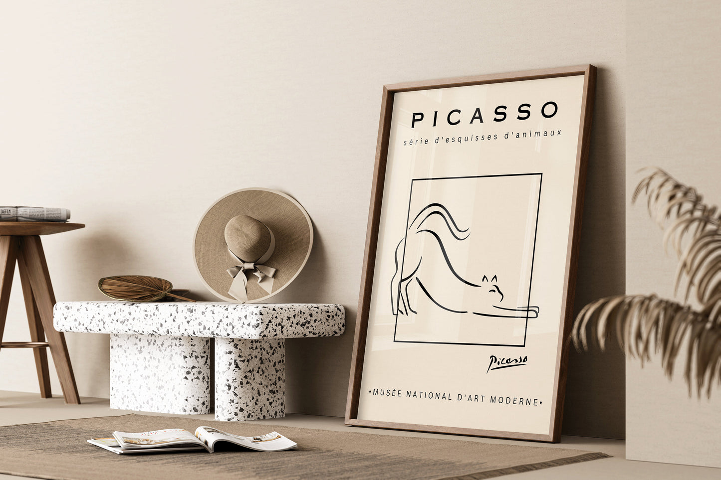 Pablo Picasso - Cat Sketch