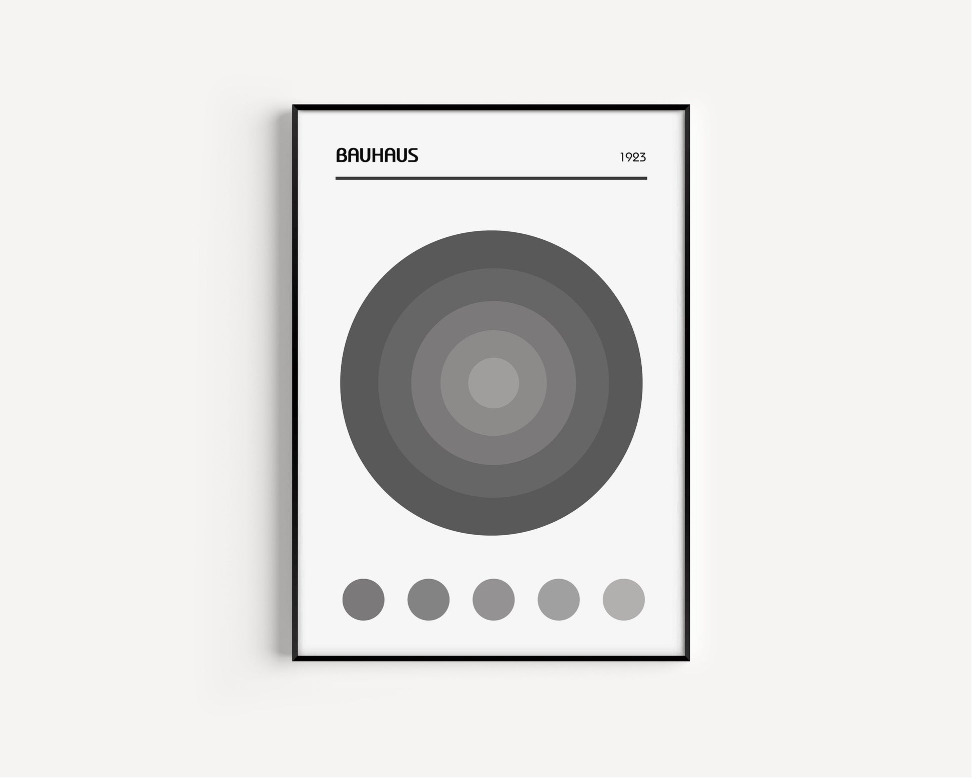 Bauhaus - Set of 3 Neutral Posters