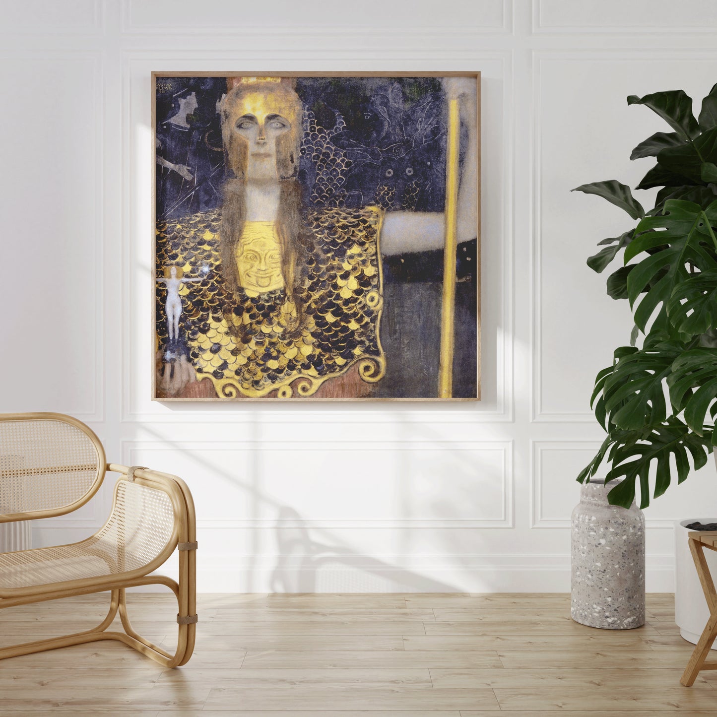 Gustav Klimt - Pallas Athene