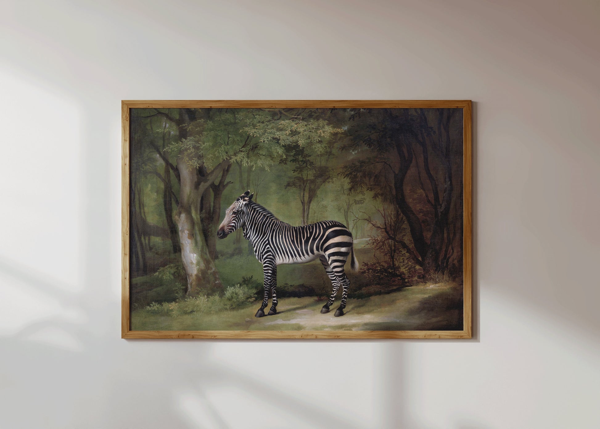 George Stubbs -Zebra Painting