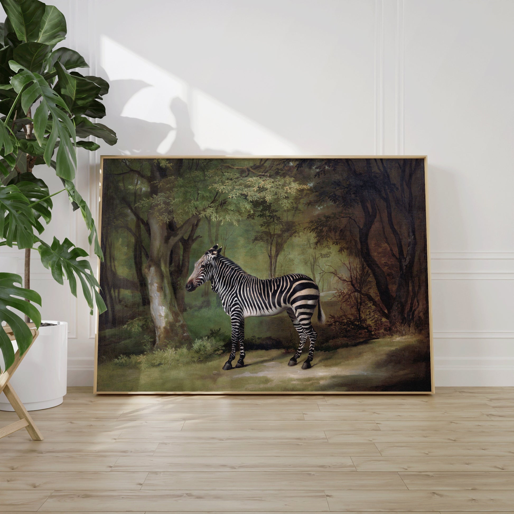 George Stubbs -Zebra Painting