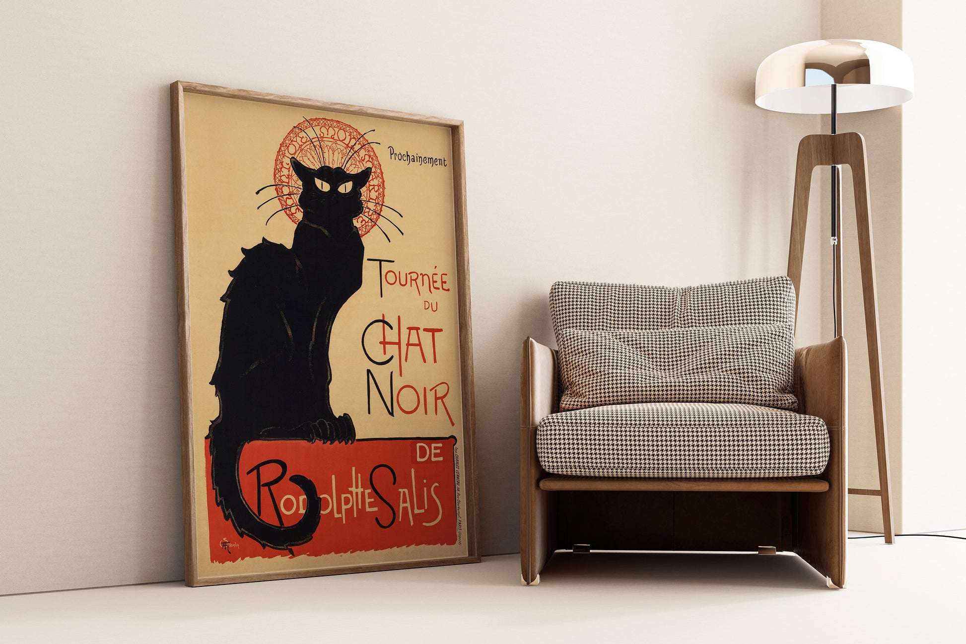 Steinlen - Chat Noir Black Cat Poster