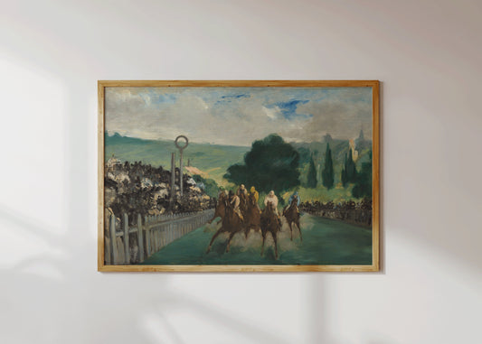 Manet - The Races at Longchamps