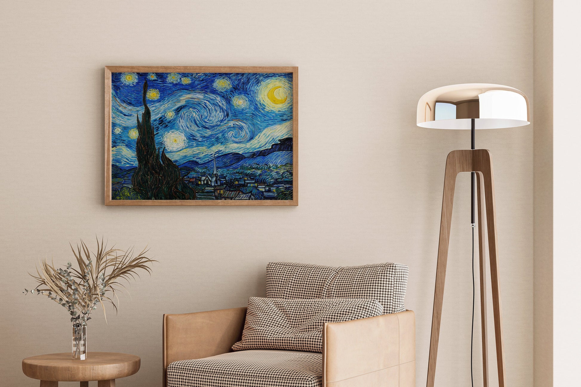 Vincent Van Gogh - Starry Night | Iconic Classic Impressionist Fine Art Print (available framed or unframed)