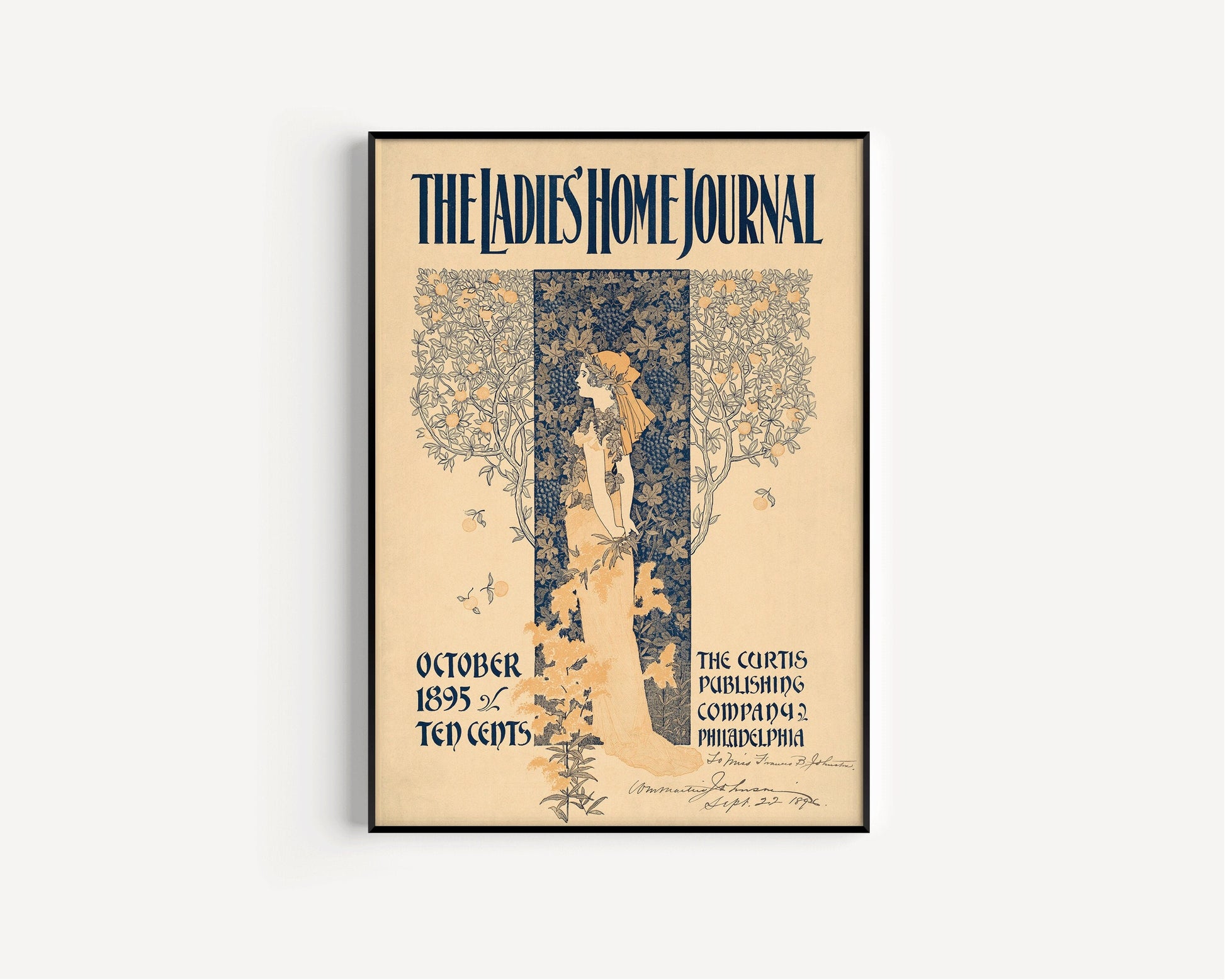 Ladies Home Journal Vintage Poster