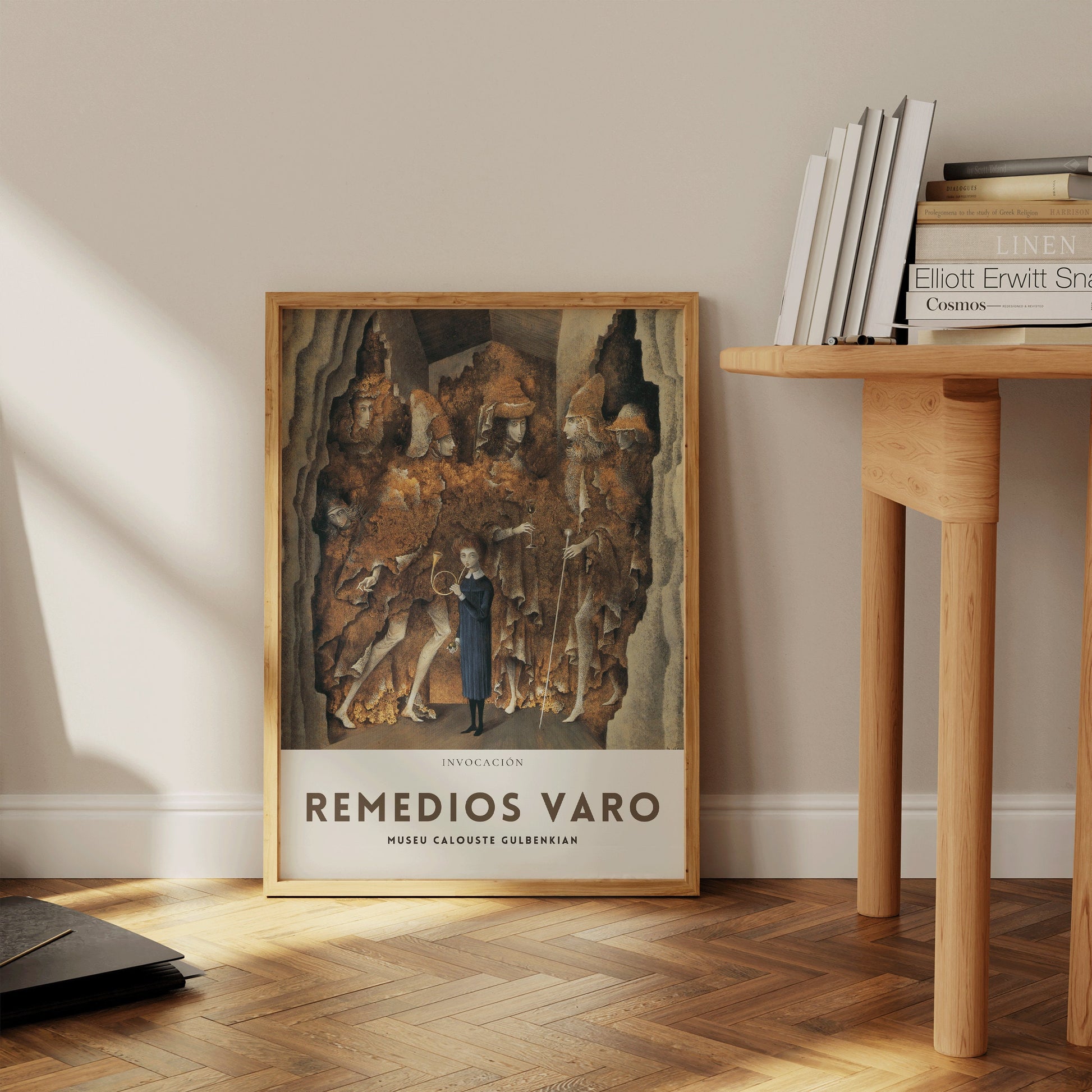 Remedios Varo The Invocation Fine Surreal Art Famous Mexican Iconic Painting Vintage Ready to hang Framed Home Office Decor Print Gift Idea