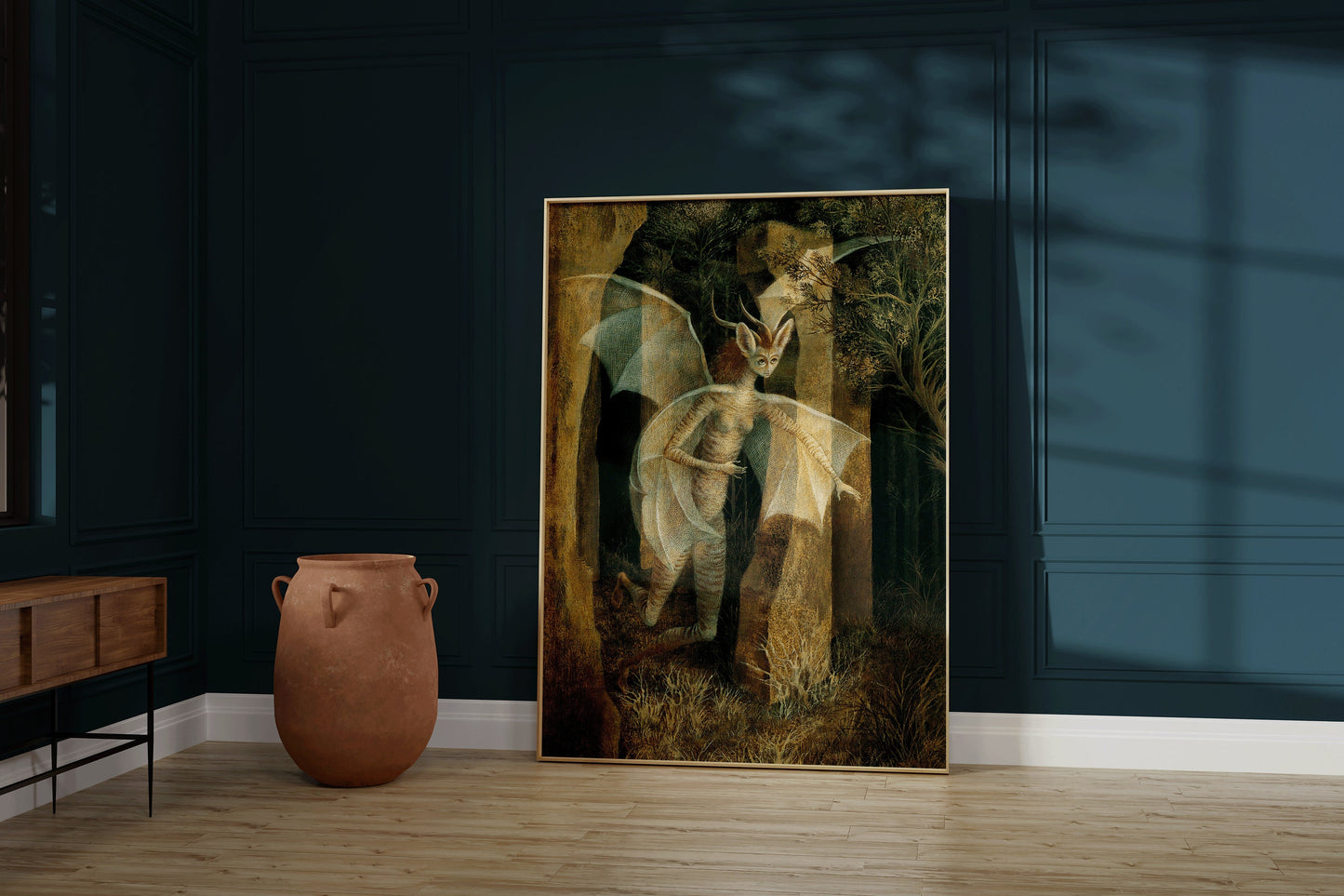 Remedios Varo The Call Fine Surreal Art Famous Mexican Iconic Painting Vintage Ready to hang Framed Home Office Decor Print Gift Idea