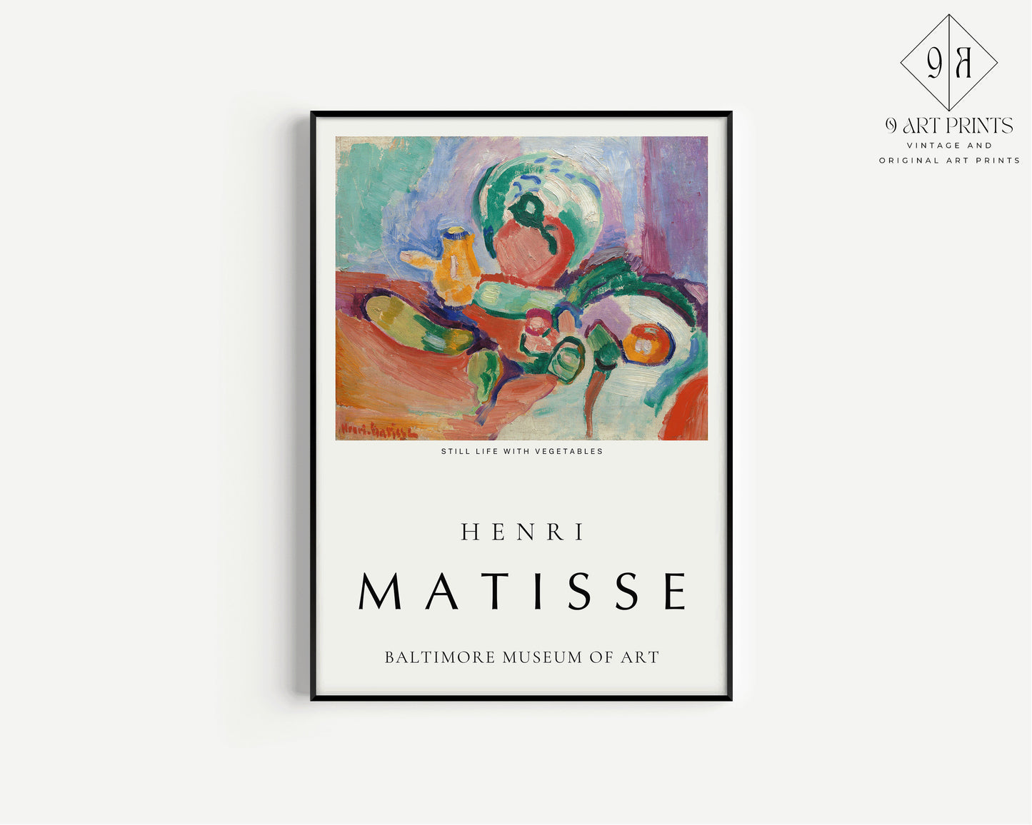 Henri Matisse Set of 3 poster prints Still Collioure View Olive Trees Art Print Vintage Abstract Framed Ready to Hang Home Office Decor