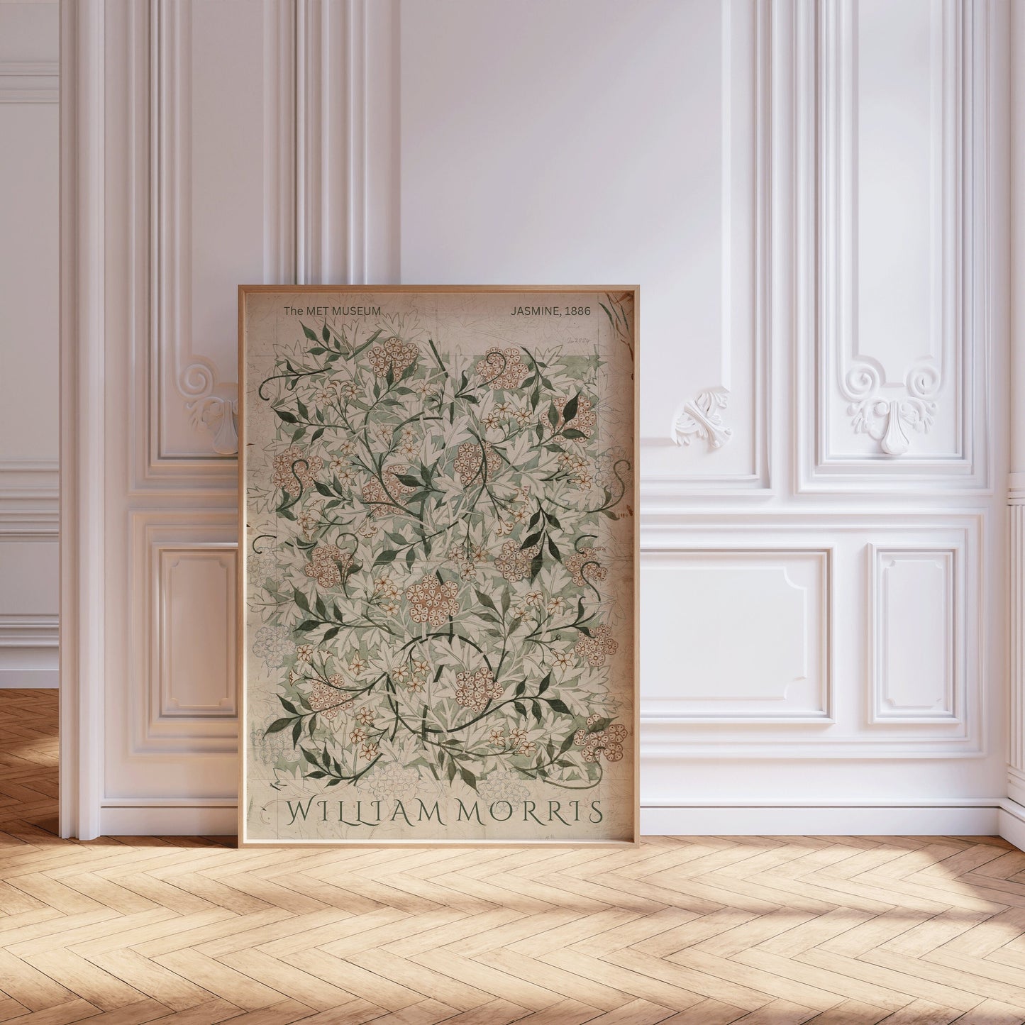 William Morris - Jasmine | Vintage Botanical Art (available framed or unframed)