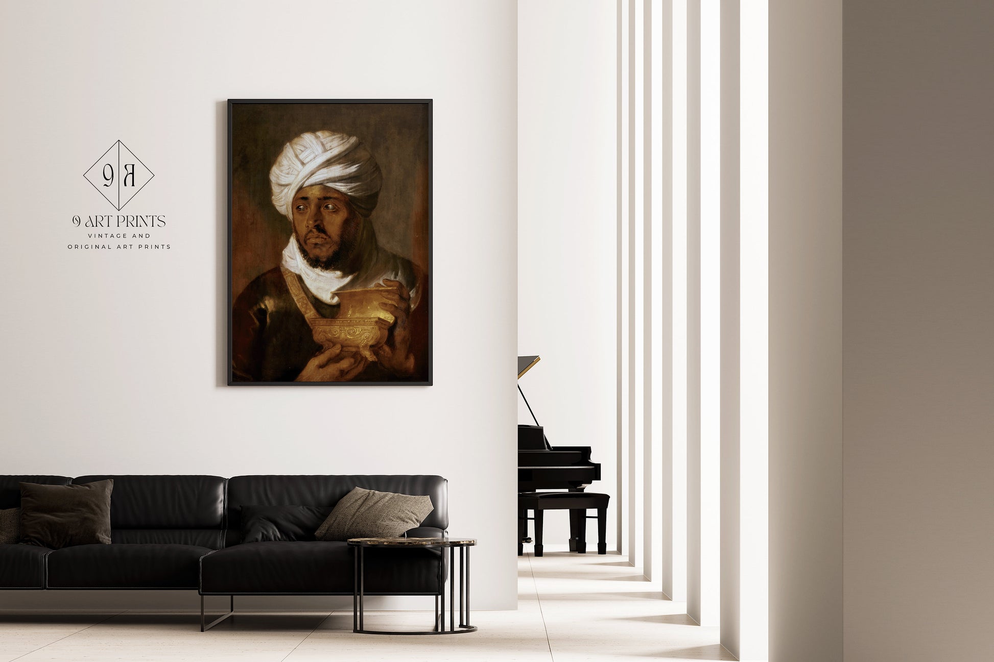 Rubens The Moorish King Fine Art Famous Iconic Painting Vintage Ready to hang Framed Home Office Decor Print Gift Idea