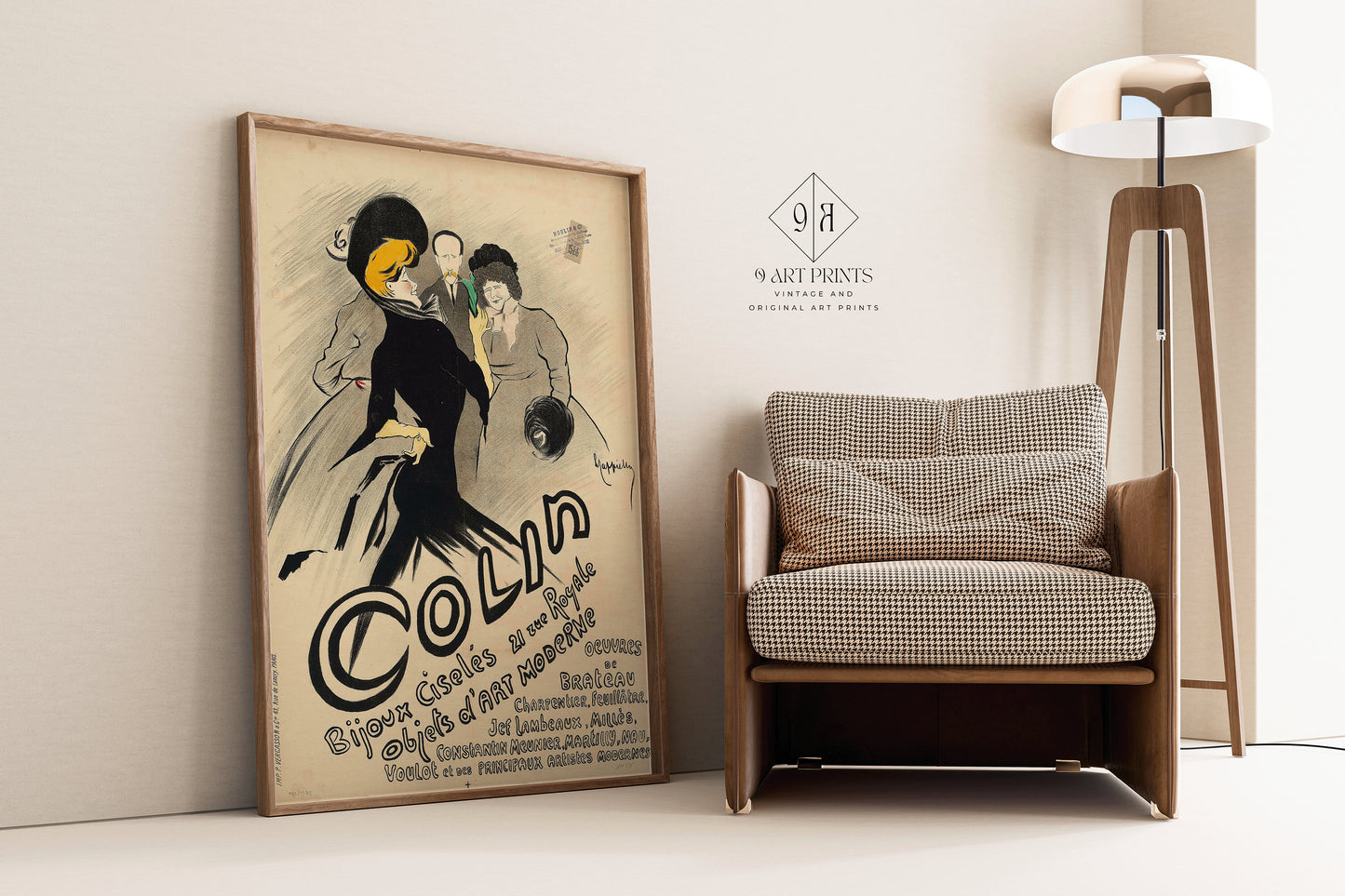 Leonetto Cappiello - Colin | Vintage Ad Poster (available framed or unframed)