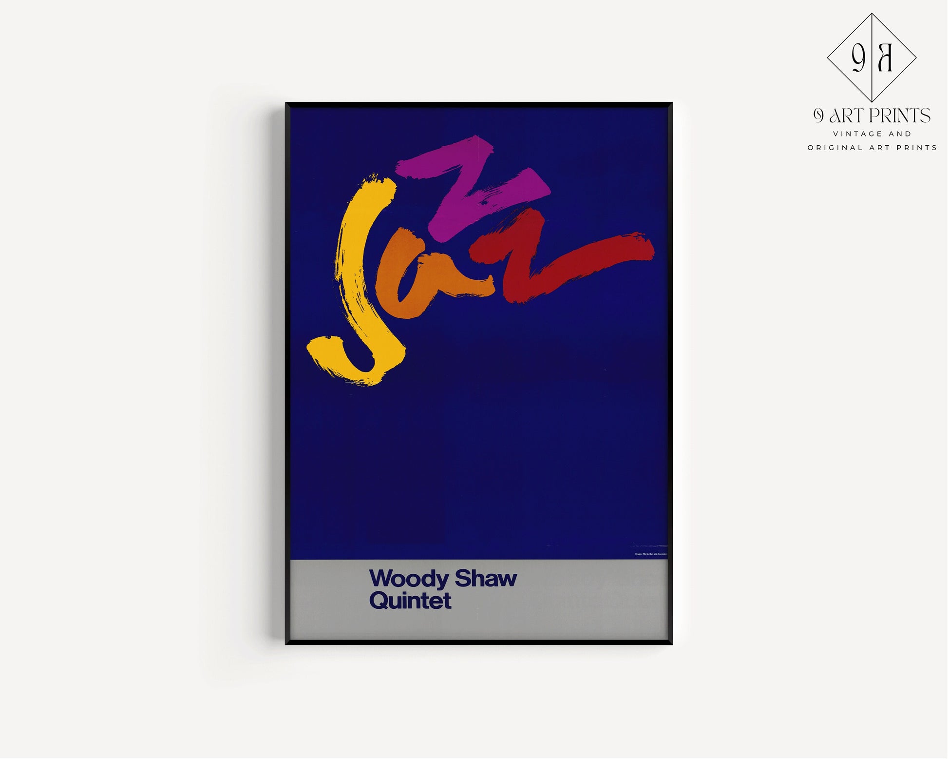 Vintage Music Poster - Jazz (USIS/Woody Shaw Quartet) | Available framed or unframed