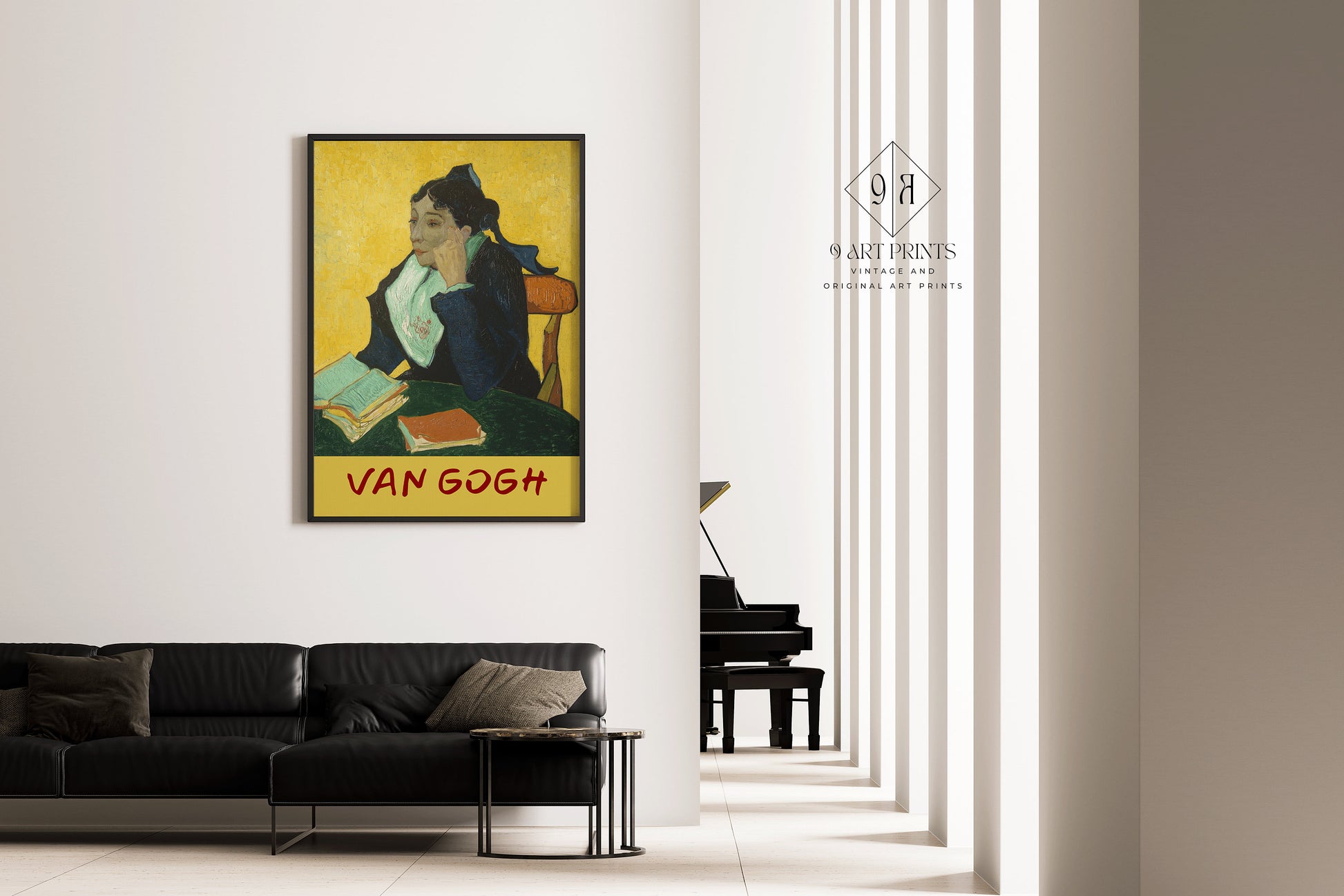 Vincent Van Gogh Poster - LArlesienne Madame Joseph-Michel Ginoux (Marie Julien, 1848–1911) (available framed or unframed)