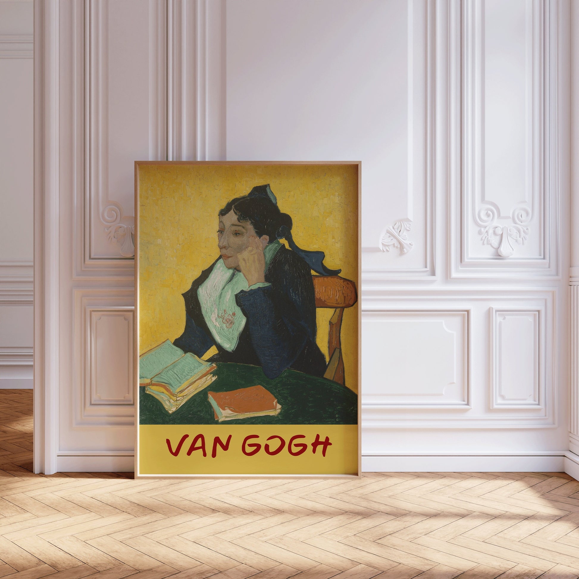 Vincent Van Gogh Poster - LArlesienne Madame Joseph-Michel Ginoux (Marie Julien, 1848–1911) (available framed or unframed)