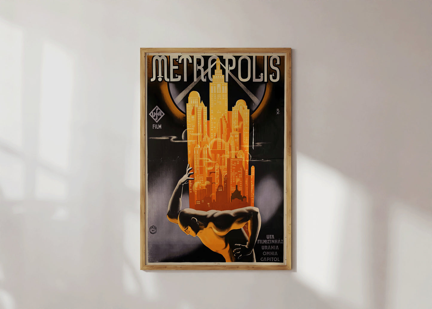 Metropolis (1927) | Vintage Movie Poster (available framed or unframed)