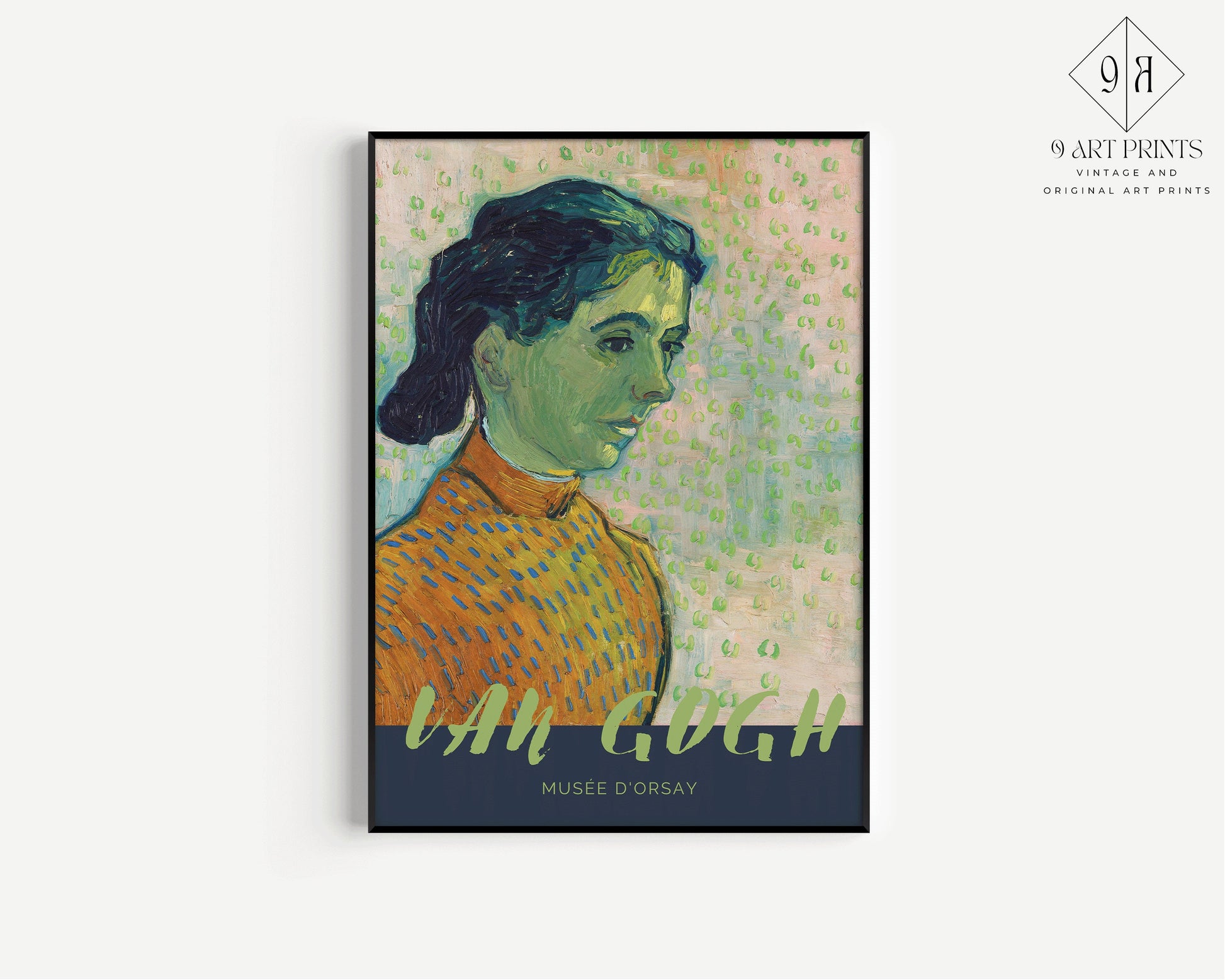 Vincent Van Gogh Poster - Portrait of a Young Woman (available framed or unframed)