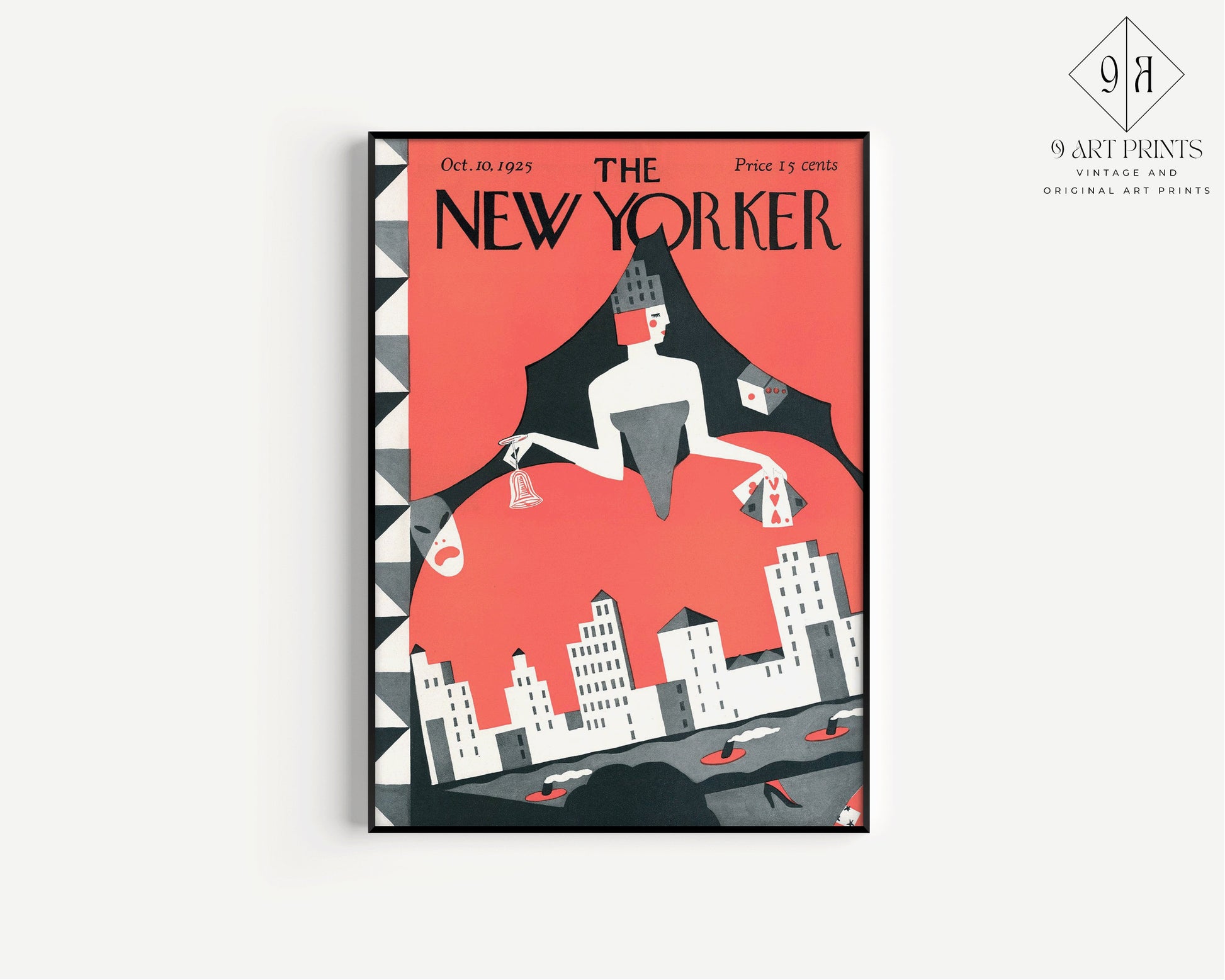 New Yorker Cover Poster October 1925