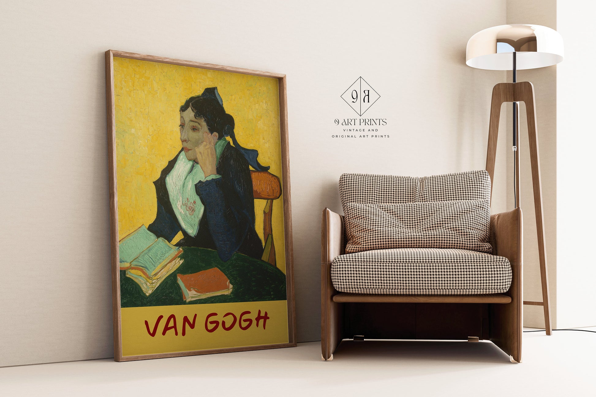 Vincent Van Gogh Poster - LArlesienne Madame Joseph-Michel Ginoux (Marie Julien, 1848–1911) (available framed or unframed)
