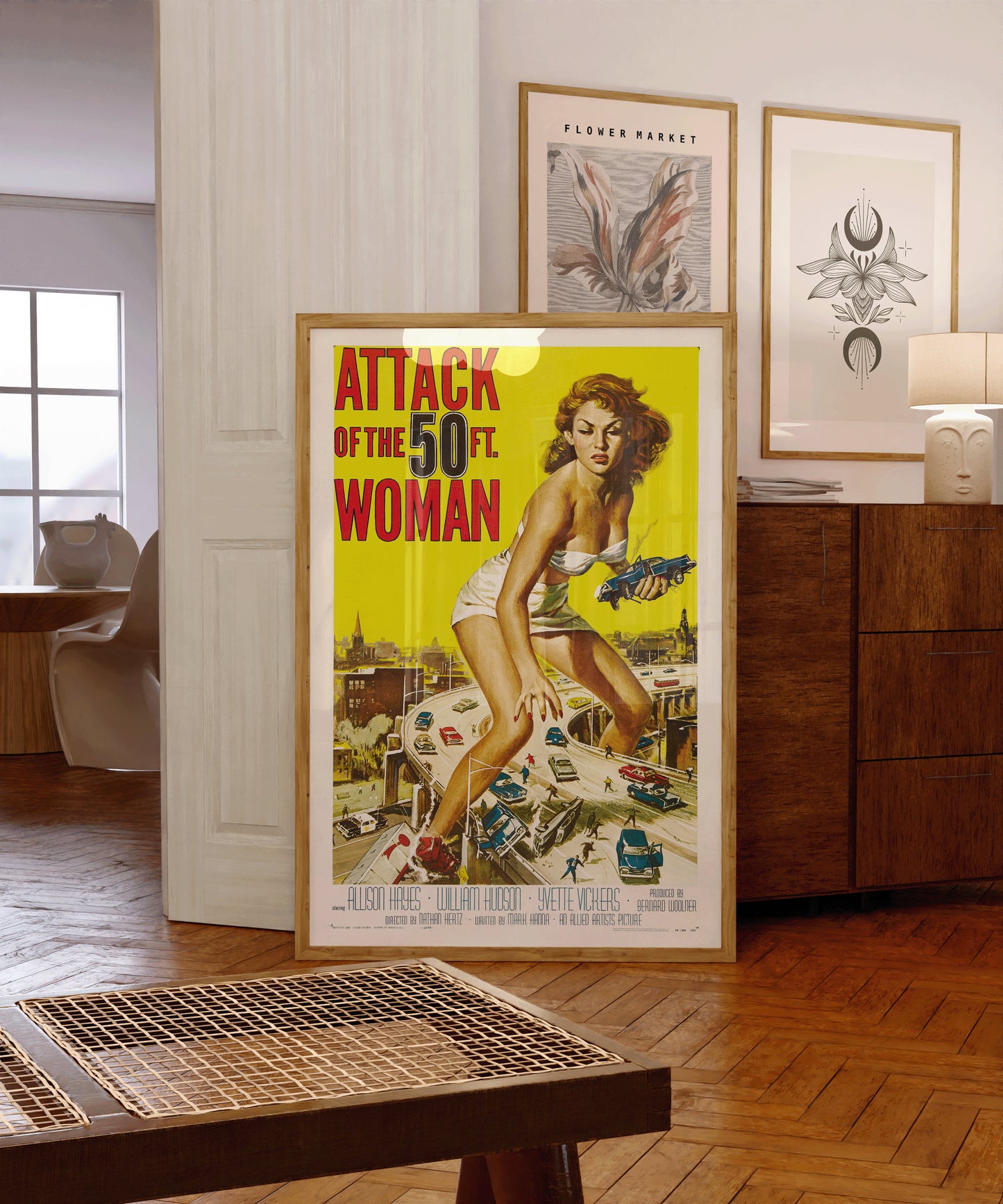 Attack of the 50 Foot Woman | Vintage Movie Poster (available framed or unframed)