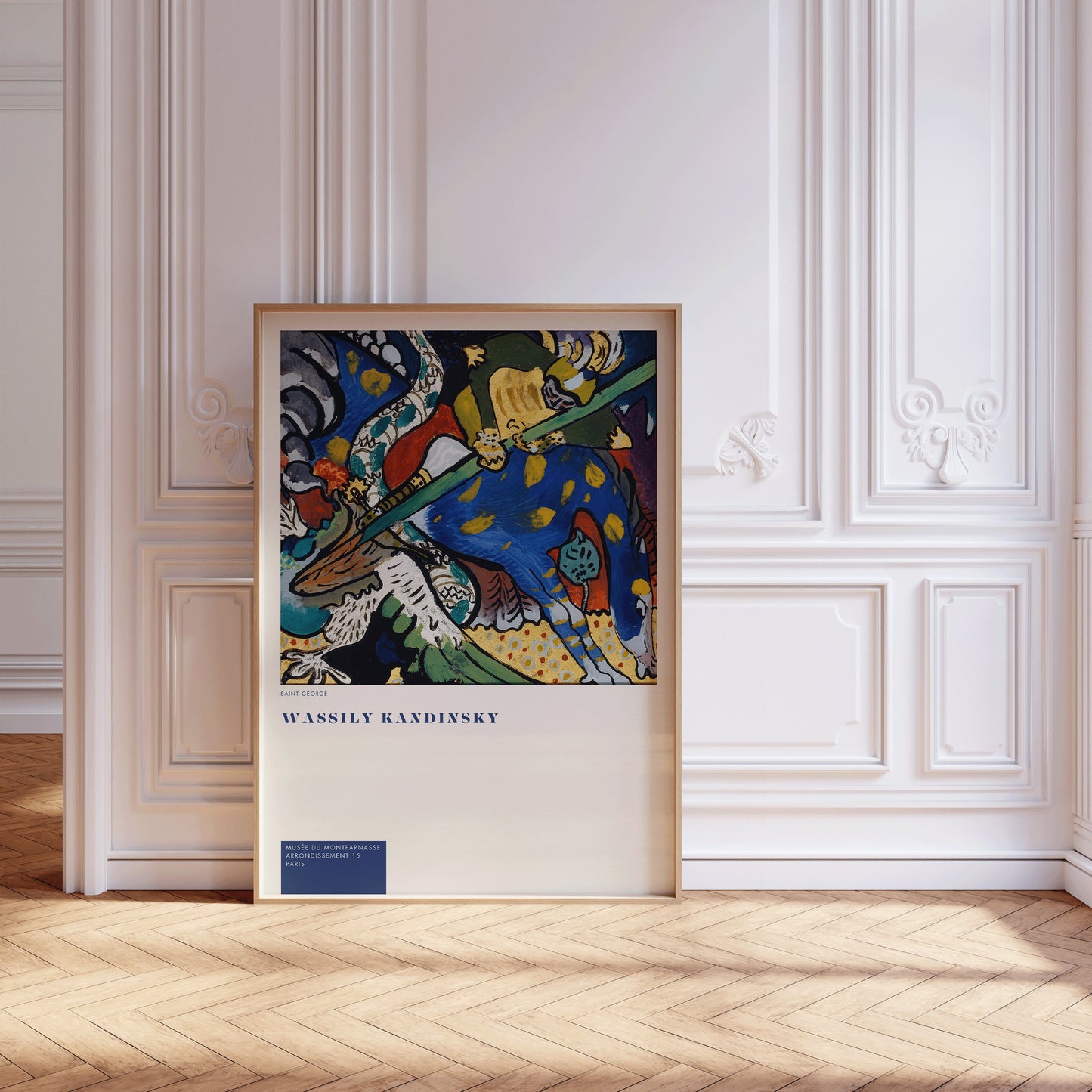 Wassily Kandinsky - St. George | Modern Abstract Art (available framed or unframed)