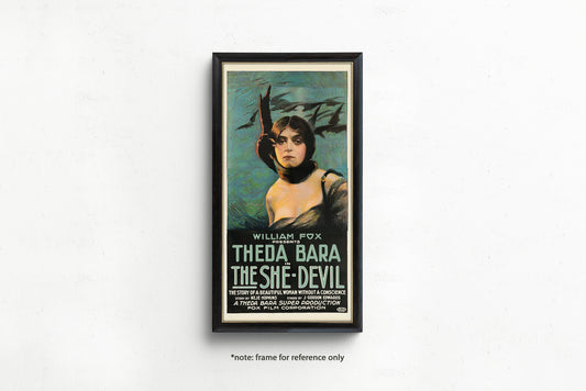 The She Devil | Vintage Movie Poster (available framed or unframed)