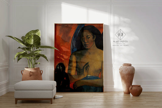 Paul Gauguin - Poemes Barbares | Classic Impressionist Painting (available framed or unframed)