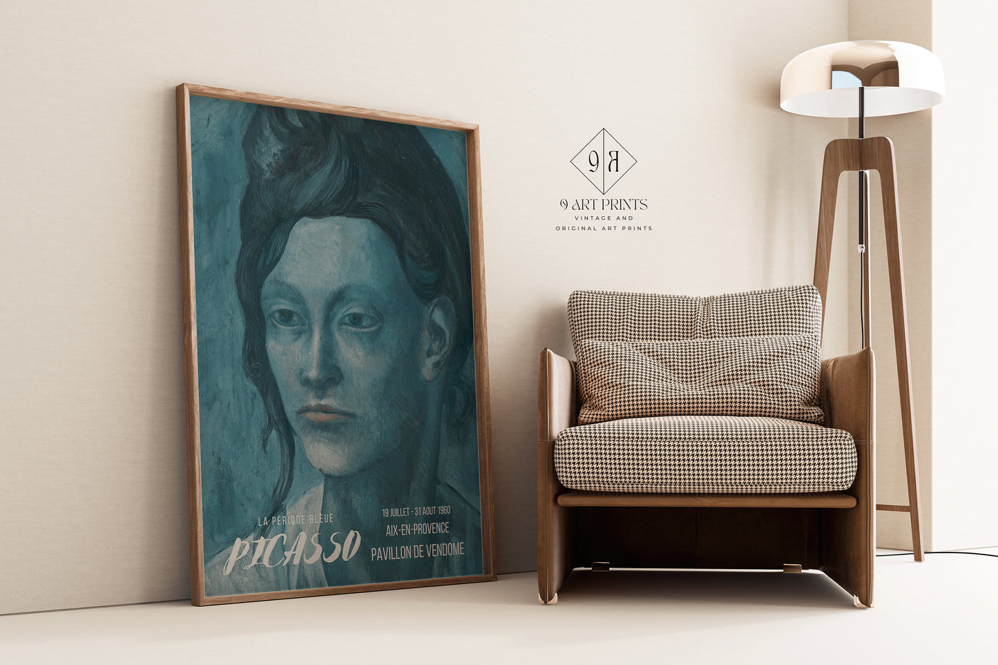 Pablo Picasso - The Blue Period | Classic Fine Art Museum Poster (available framed or unframed)