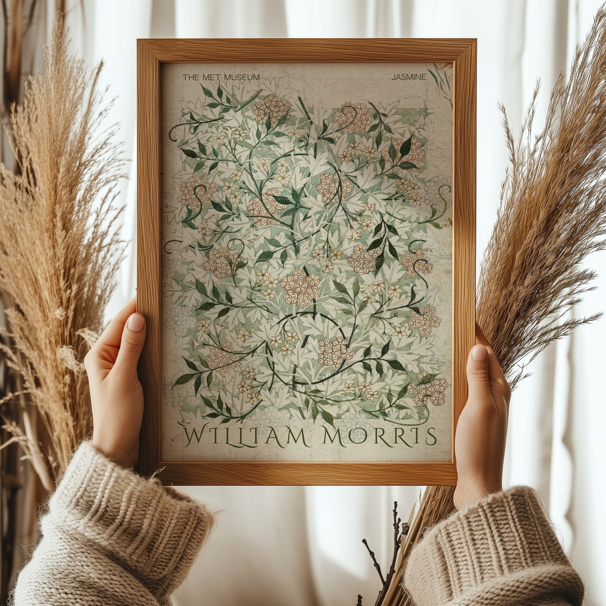 William Morris - Jasmine | Vintage Botanical Art (available framed or unframed)