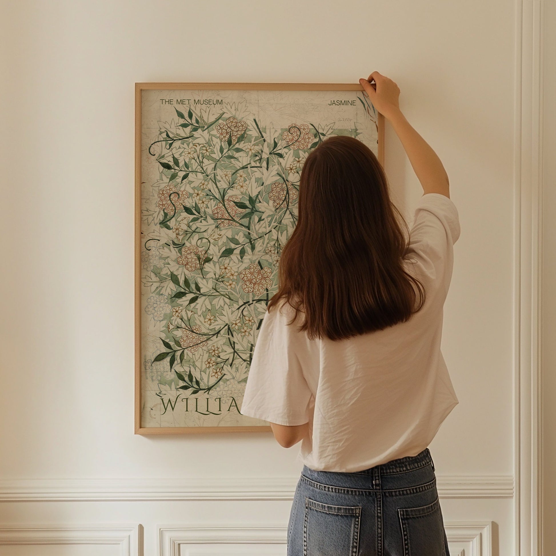 William Morris - Jasmine | Vintage Botanical Art (available framed or unframed)