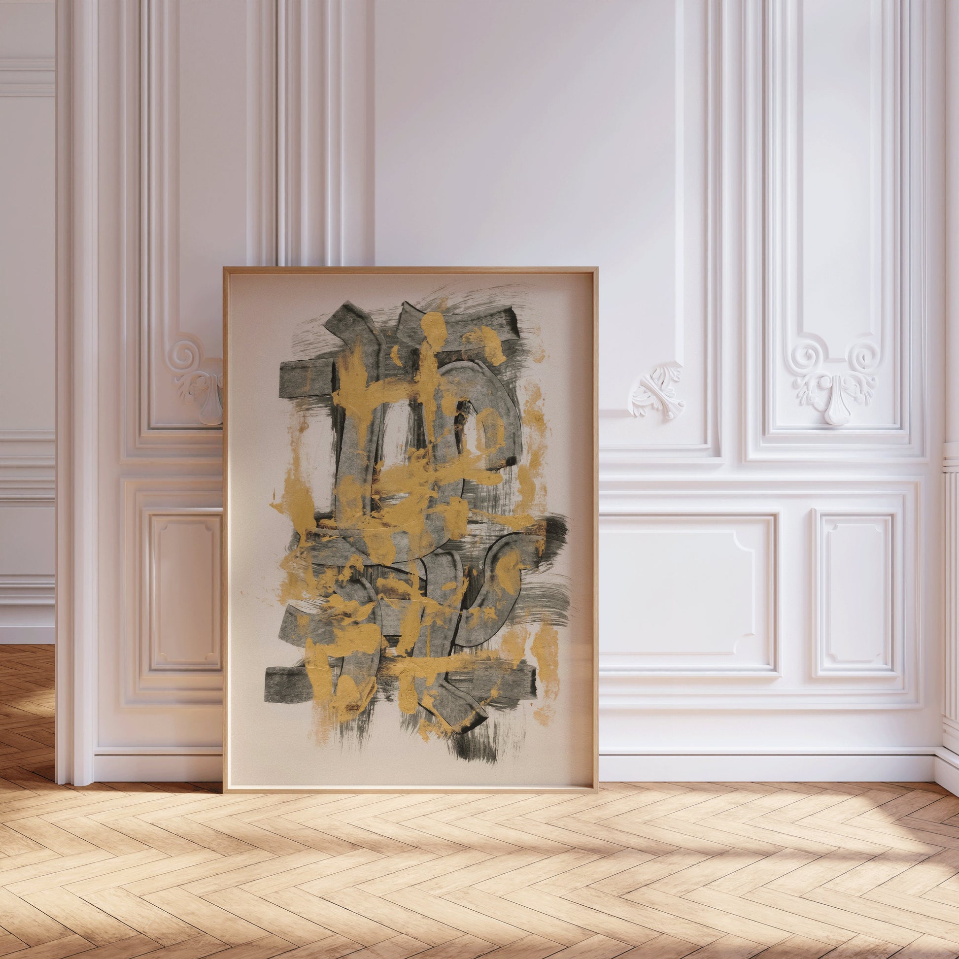 Ülo Sooster - Abstract Motif | Modern Abstract Art (available framed or unframed)