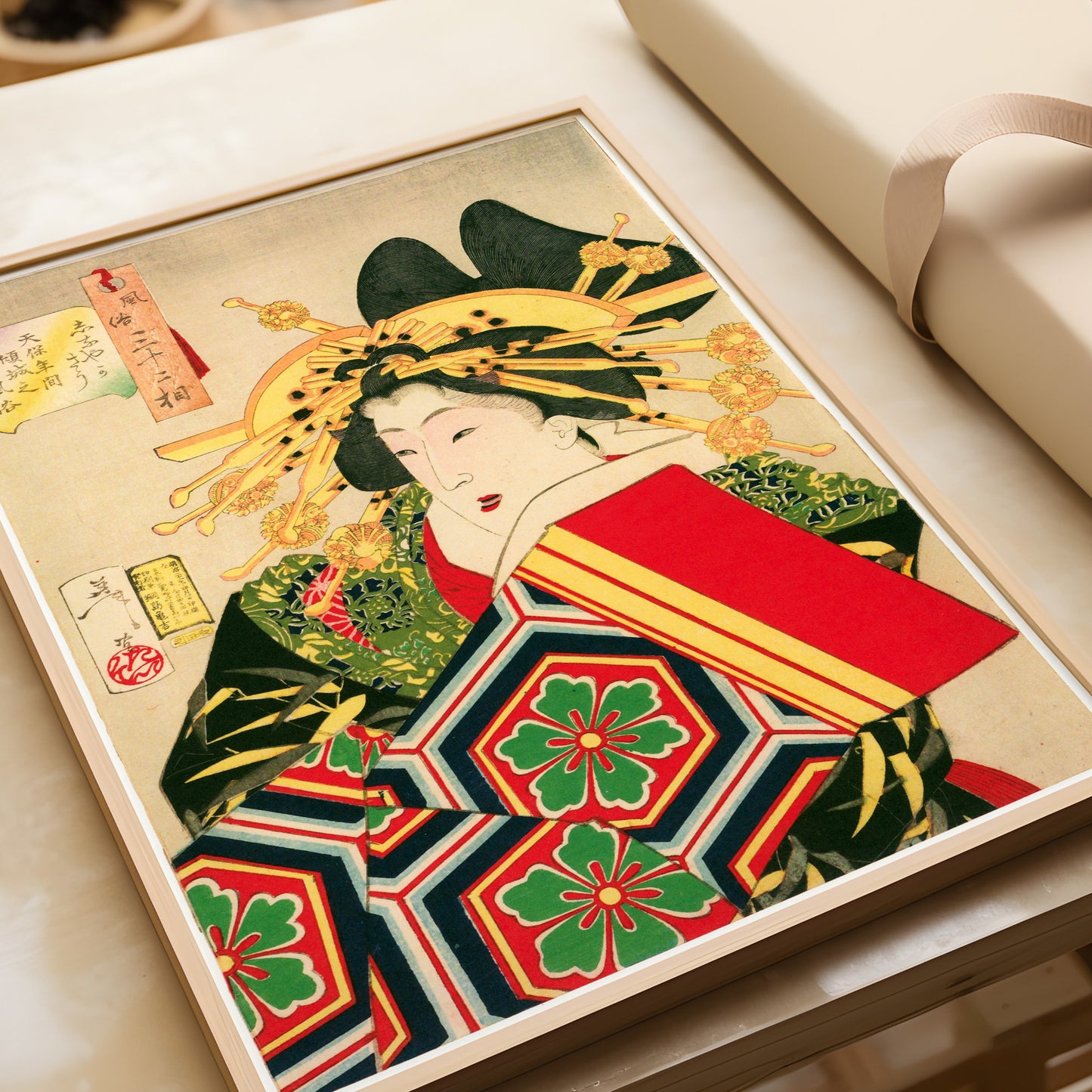 Gallery Wall Set of 9 Vintage Japanese Art Prints | Utagawa Kuniyoshi, Yoshitoshi Tsukiokka and Sotaro Yasui (available framed or unframed)