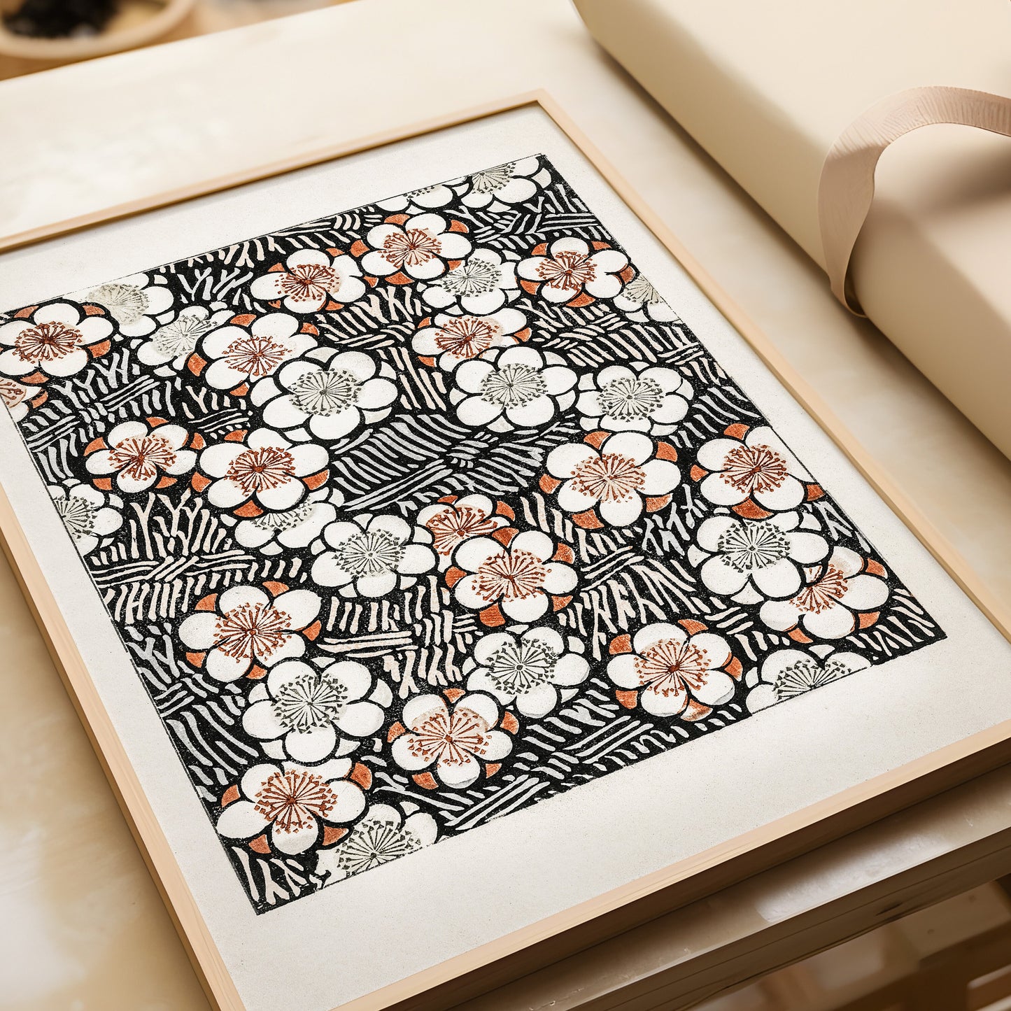 Shin Bijutsukai | Vintage Japanese Botanical Art (available framed or unframed)