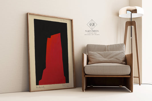 Karl Weiner - Monument | Modern Abstract Art (available framed or unframed)