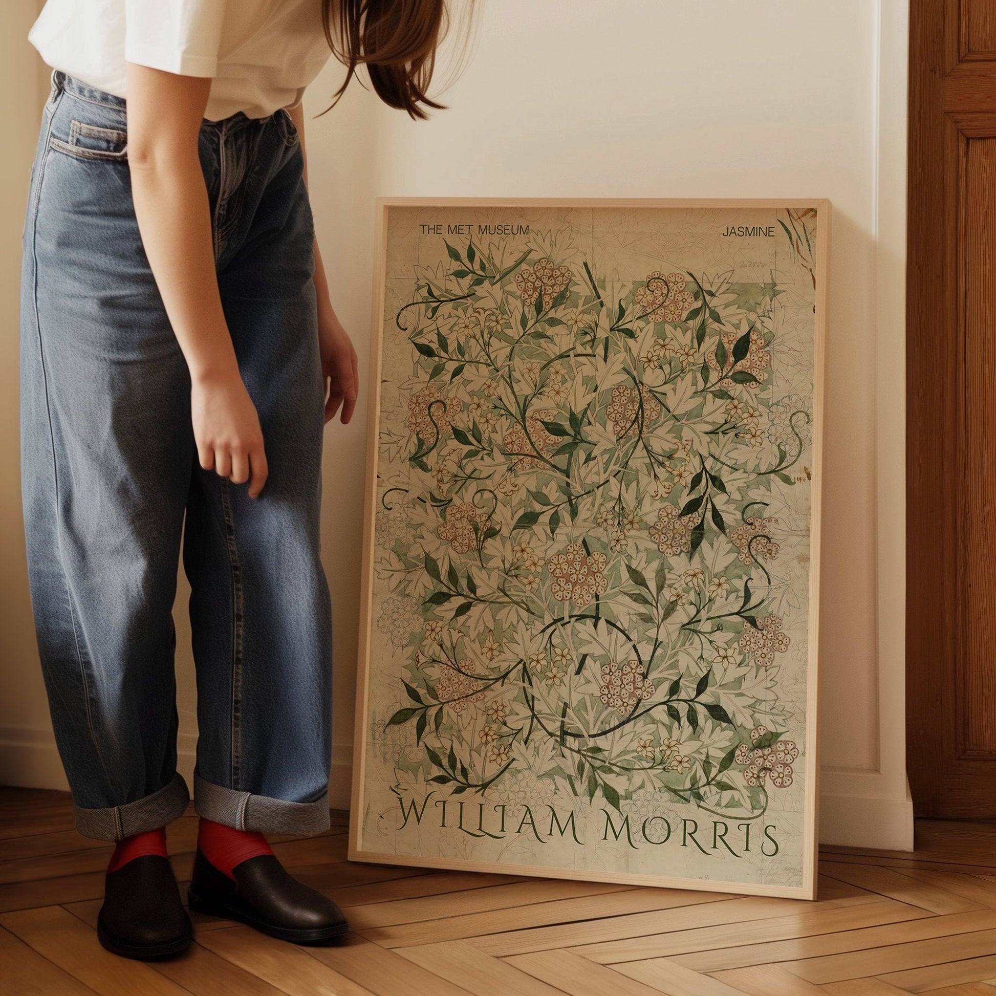 William Morris - Jasmine | Vintage Botanical Art (available framed or unframed)