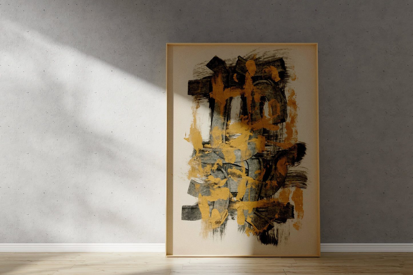 Ülo Sooster - Abstract Motif | Modern Abstract Art (available framed or unframed)