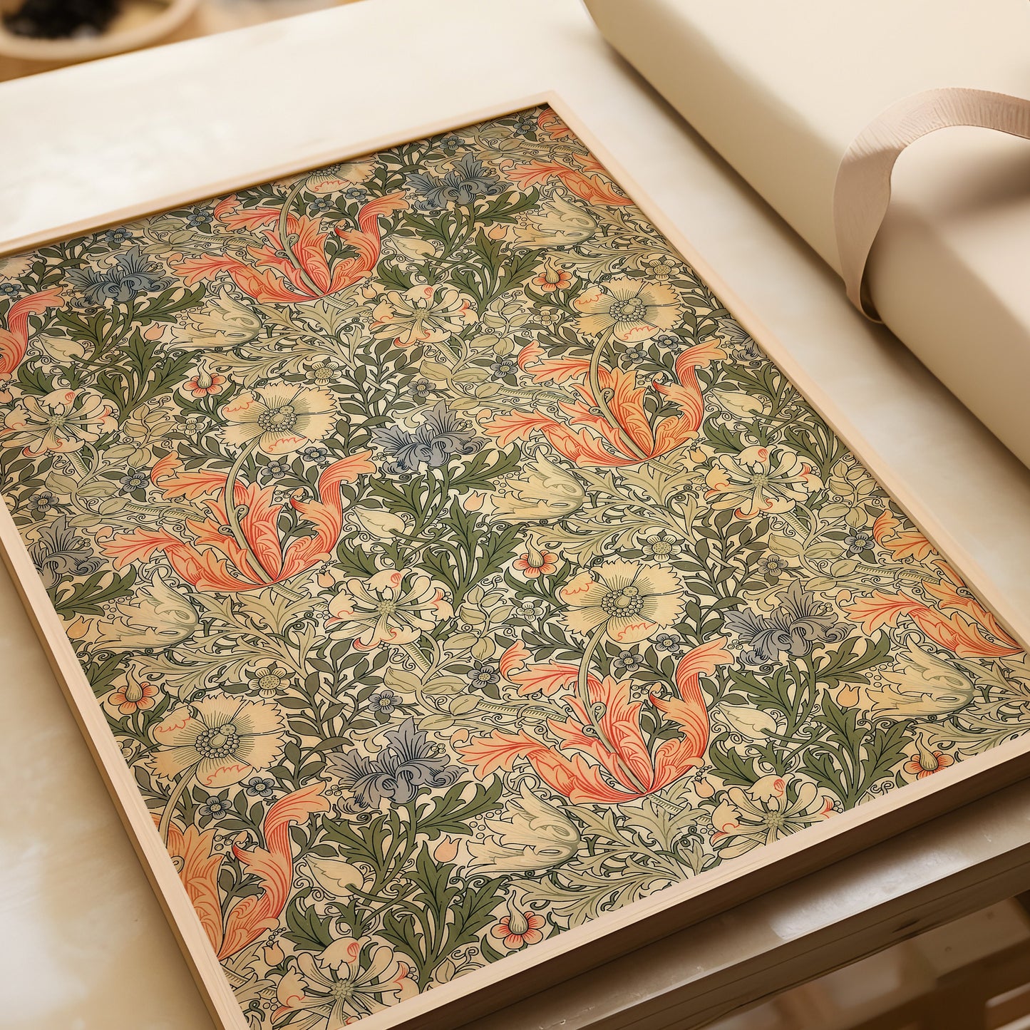 William Morris - Compton | Vintage Botanical Art by John Henry Dearle for the William Morris Gallery (available framed or unframed)