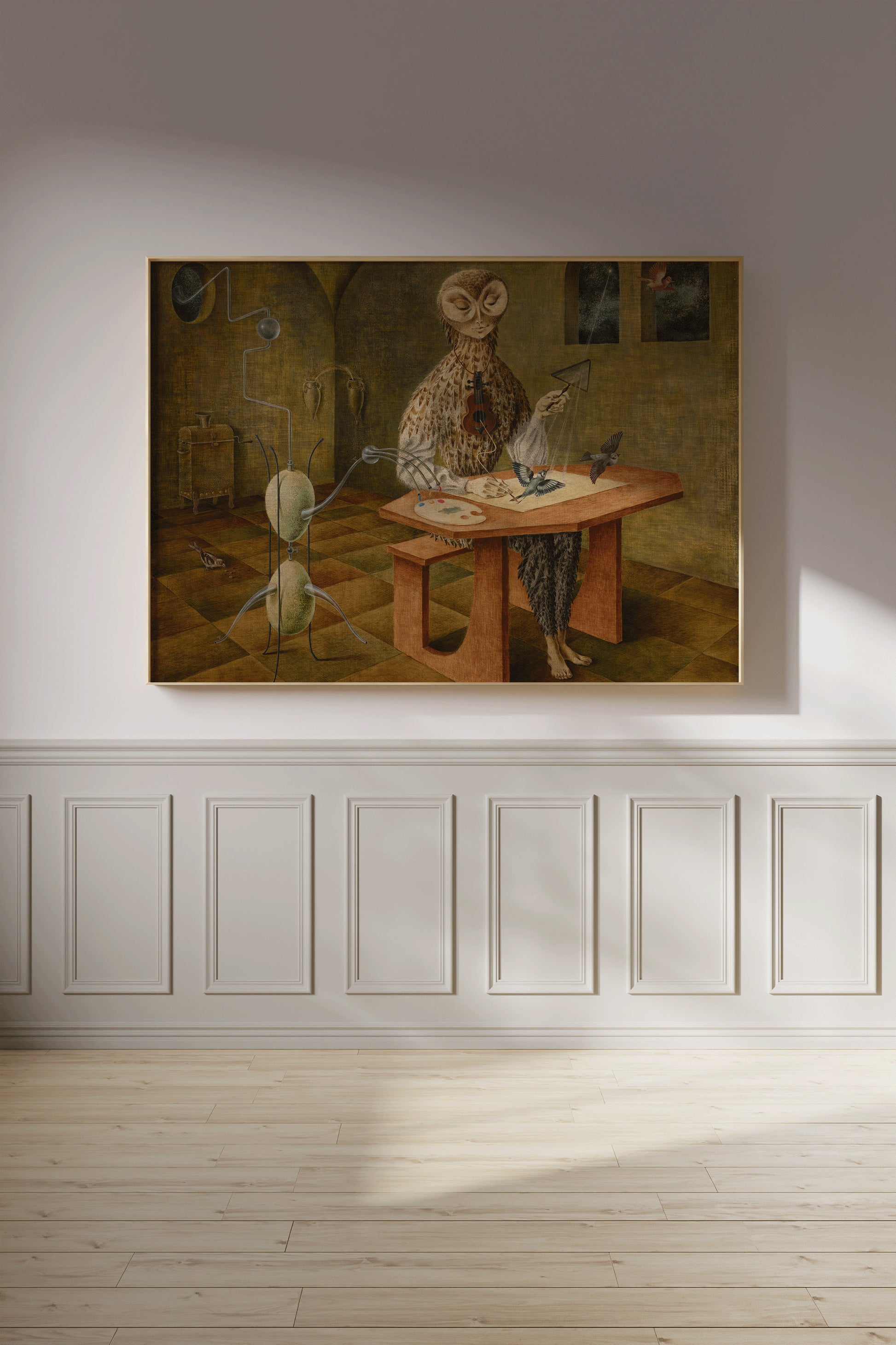 Remedios Varo - The Creation of the Birds | Vintage Surreal Art Spanish Artist (available framed or unframed)