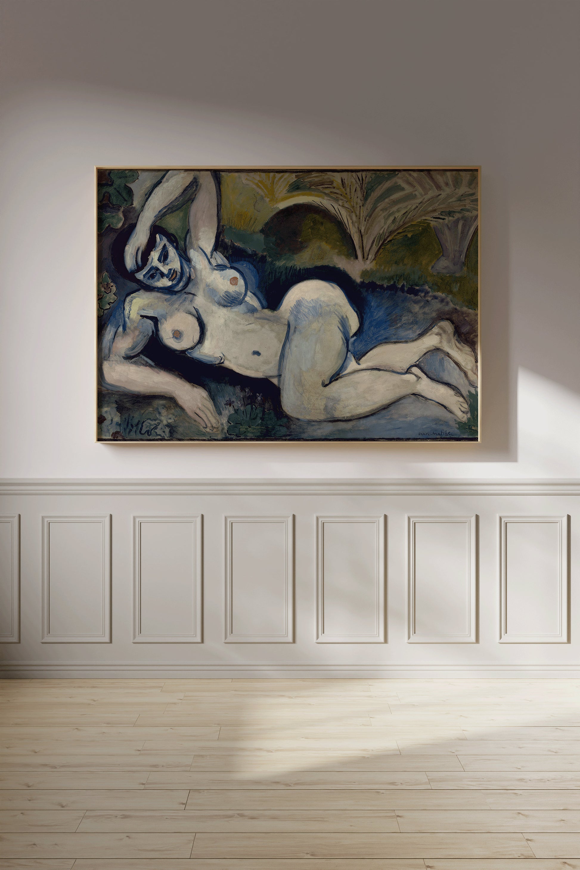 Henri Matisse - Blue Nude (1907) | Famous Painting (available unframed or framed ready to hang)