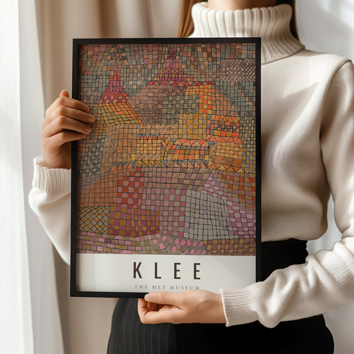 Paul Klee - Stadtburg Castle | Modern Abstract Art (Available framed or unframed)