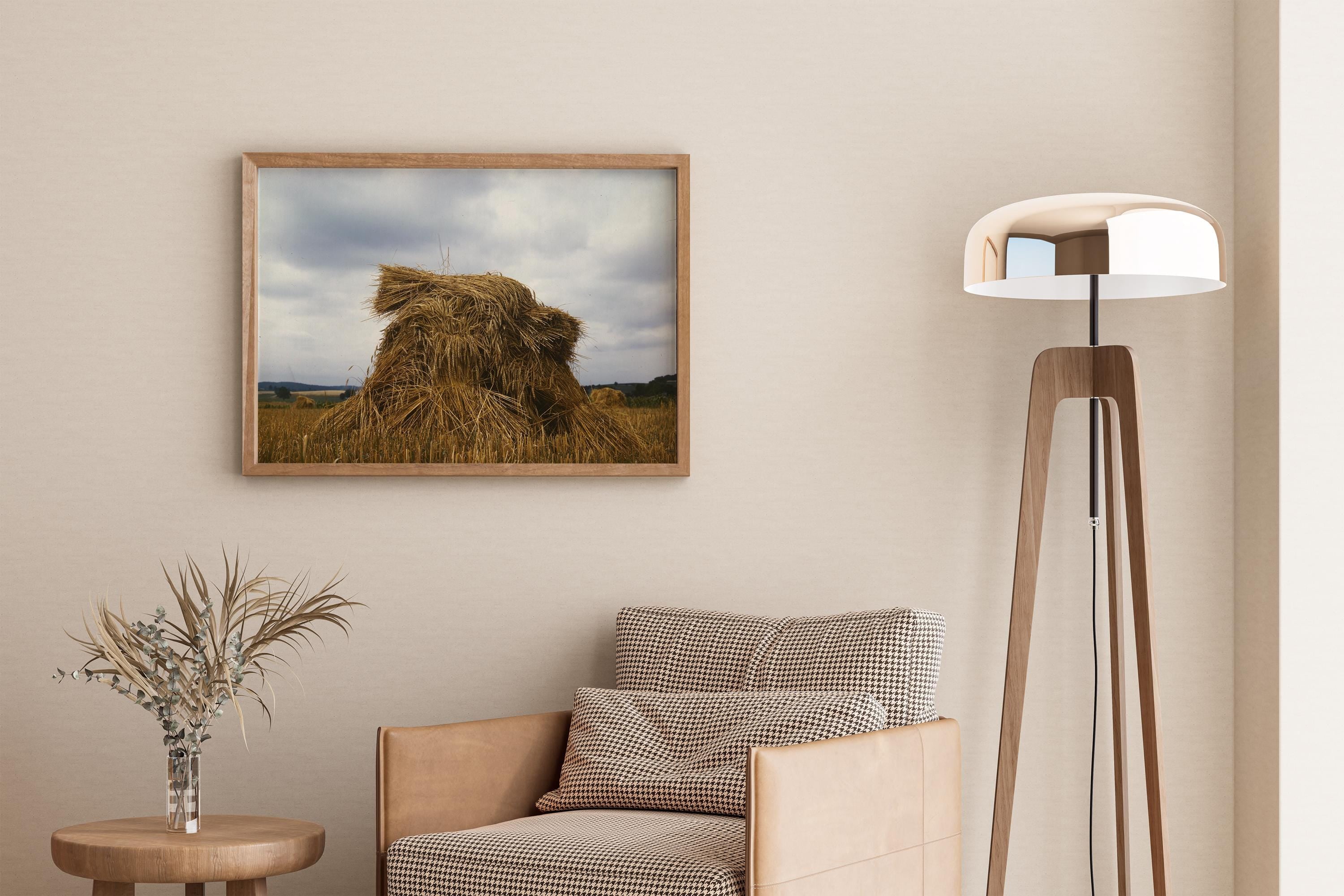 Wheat, Pennsylvania : Famous Color Vintage Photograph Giclée Print