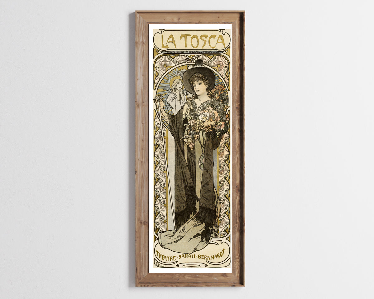 Alphonse Mucha — La Tosca | Vintage Poster Print