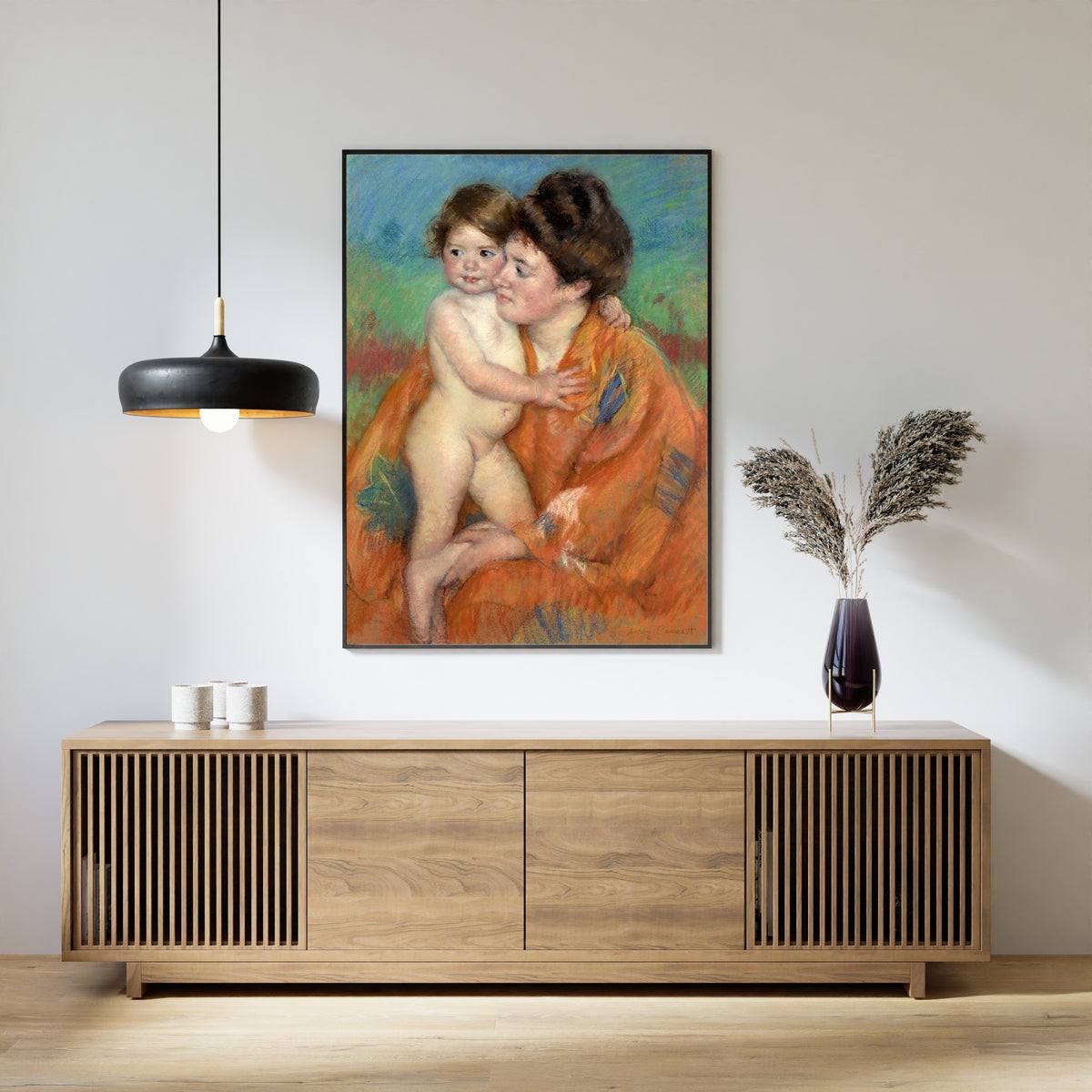 Mary Cassatt — Woman with Baby | Fine Art Print