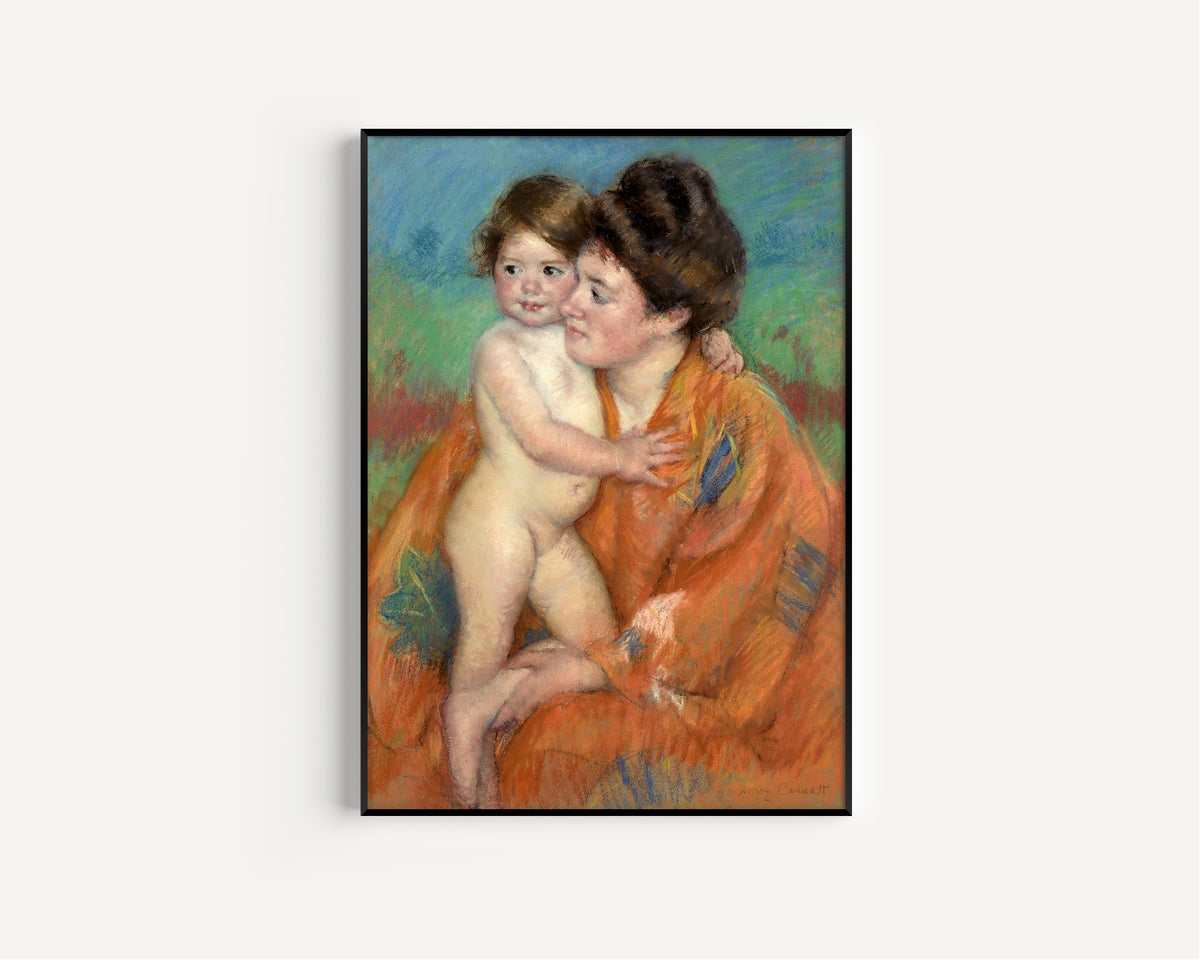 Mary Cassatt — Woman with Baby | Fine Art Print